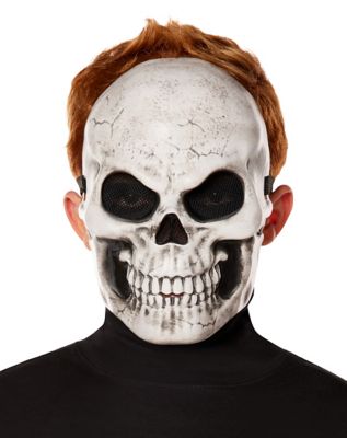half skull mask