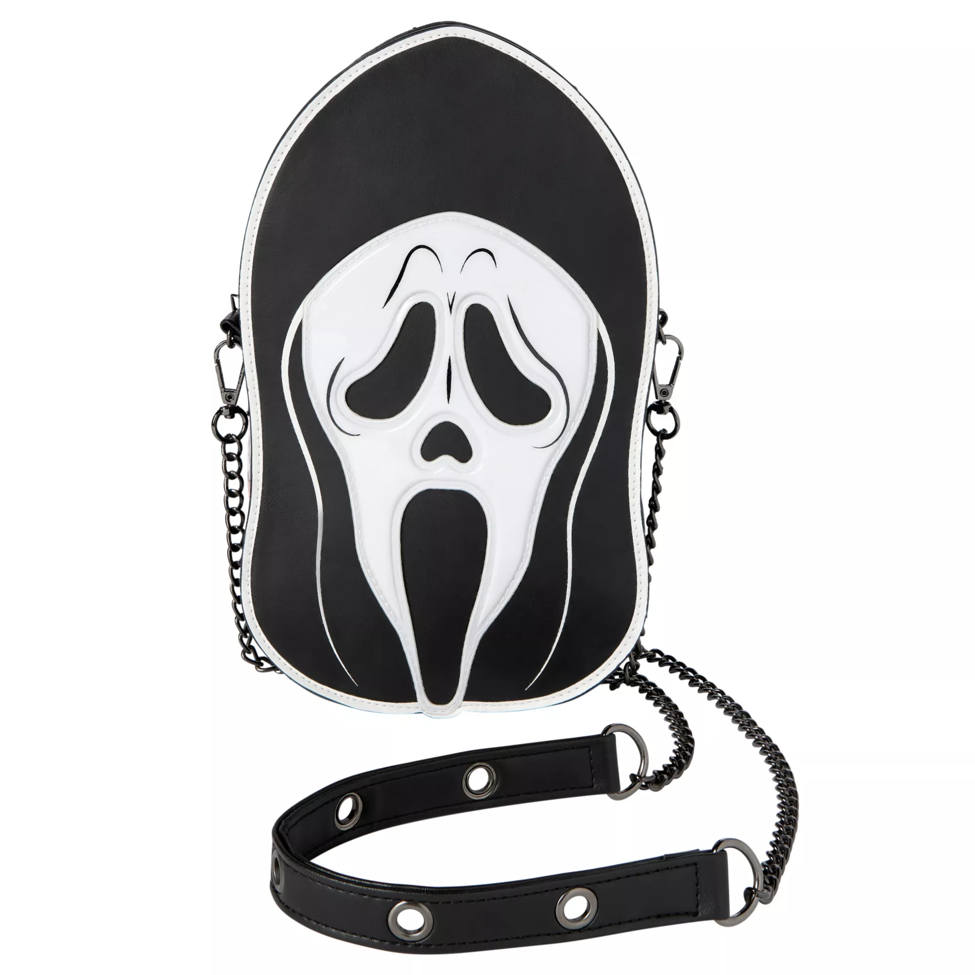 Ghost Face Crossbody Bag at Spencer's