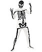 Black and White Skeleton Skin Suit Costume