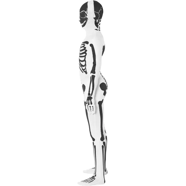 Black and White Skeleton Skin Suit Costume at Spirit Halloween