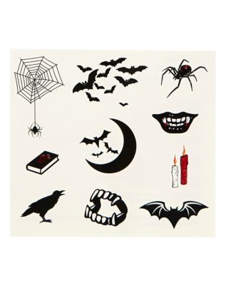 Vampire Temporary Tattoos