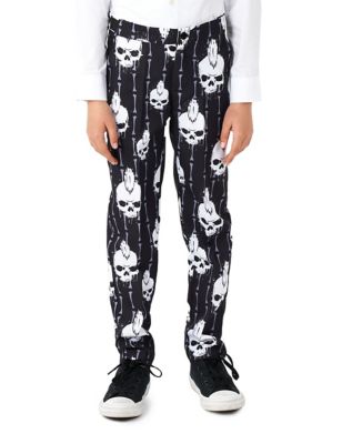 Kids Punk Skeleton Suit Costume