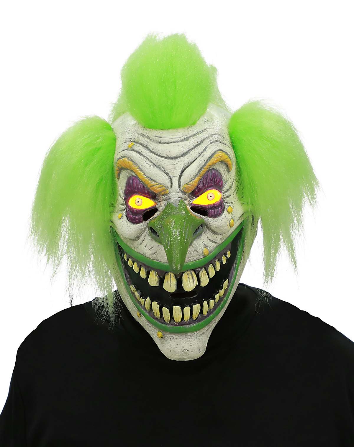 Light-Up Nozzles the Clown Full Mask