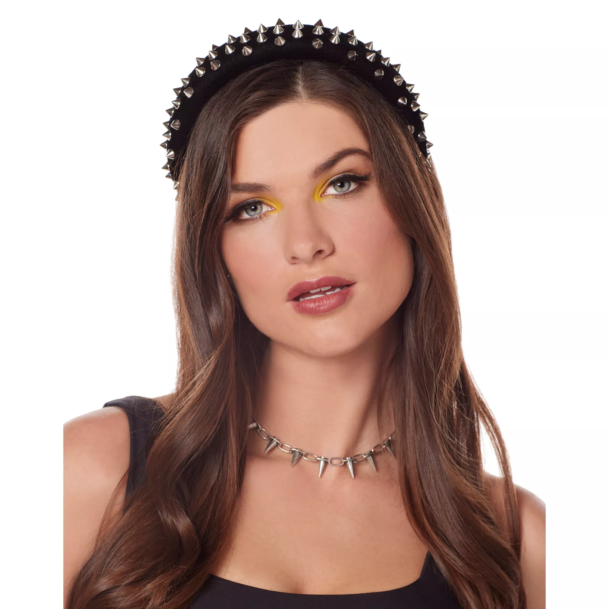 Studded Black Headband at Spirit Halloween