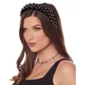 Studded Black Headband at Spirit Halloween