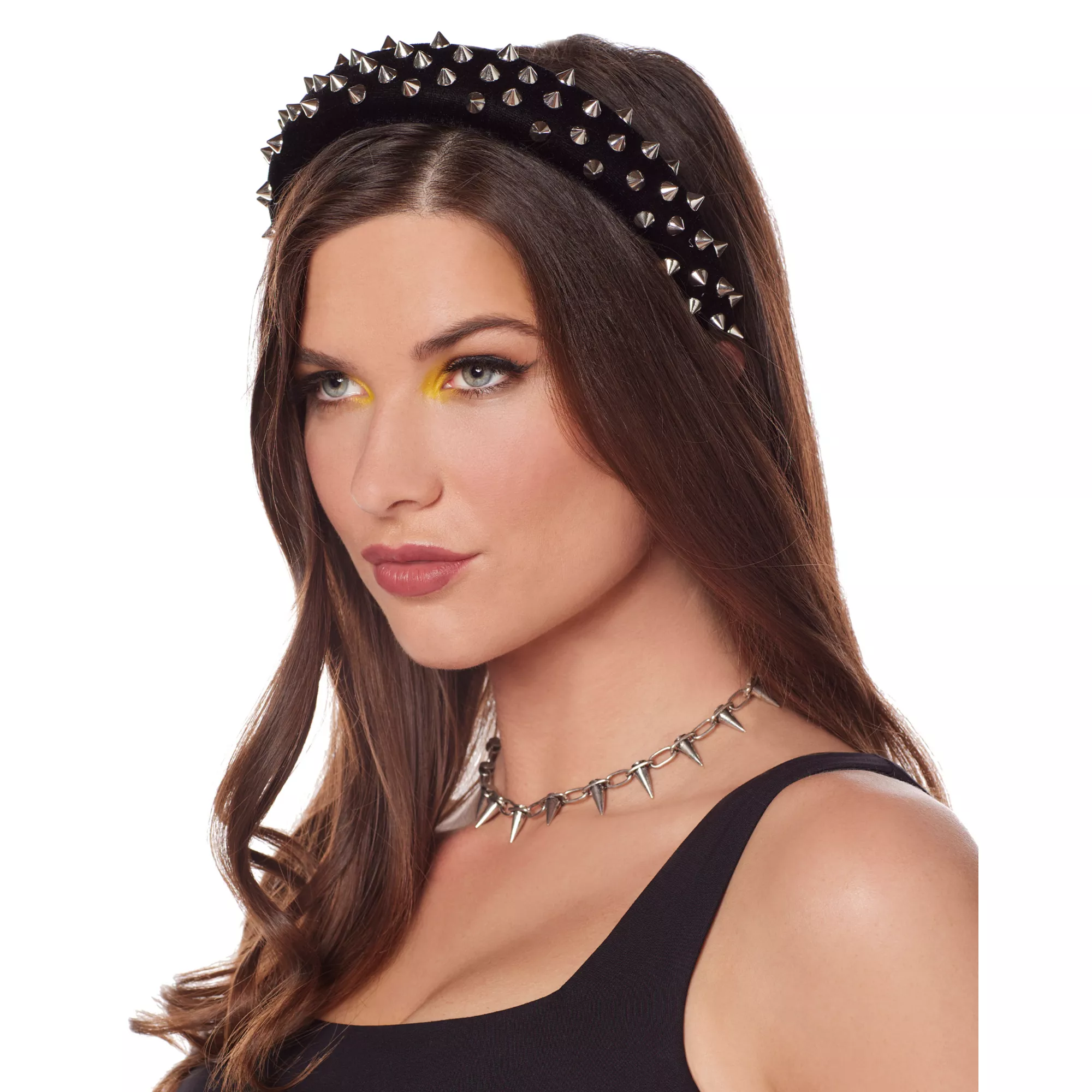 Studded Black Headband at Spirit Halloween