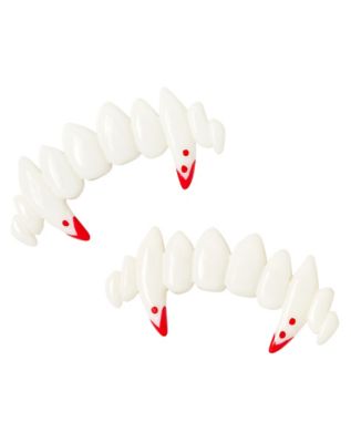 Vampire Teeth Hair Clips