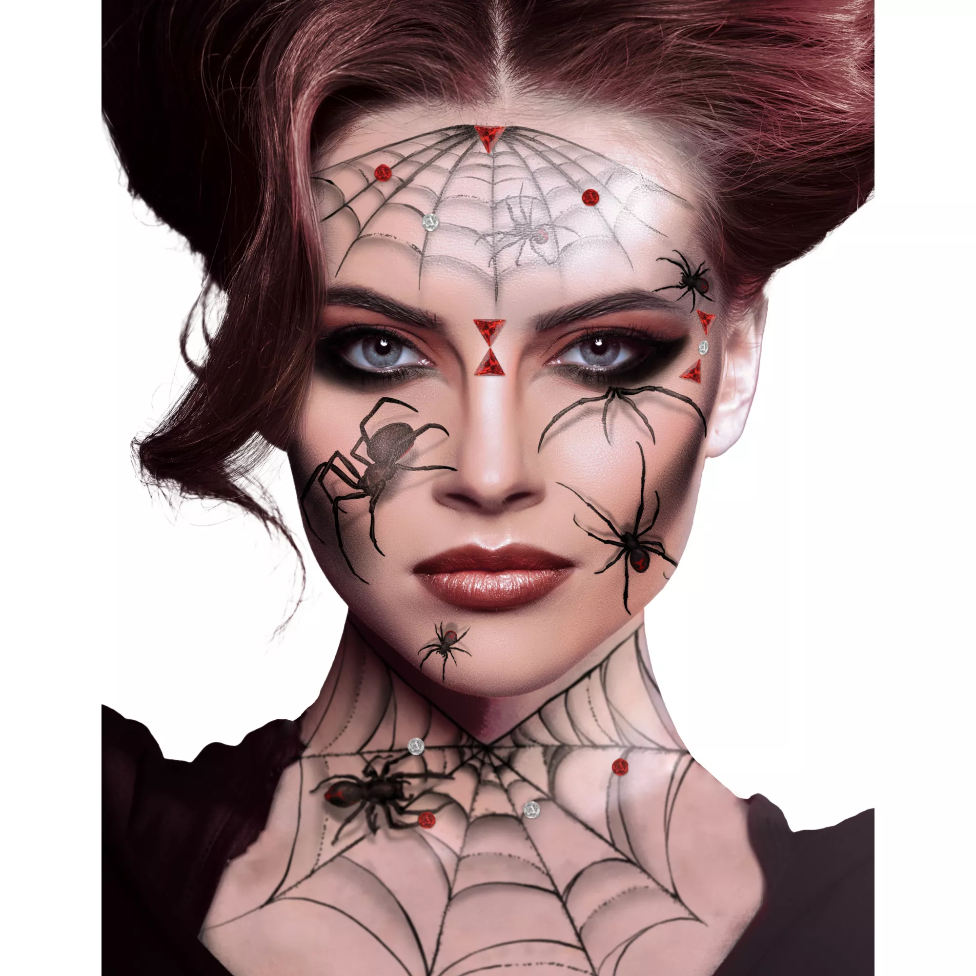 Spider Temporary Tattoos and Gems at Spirit Halloween