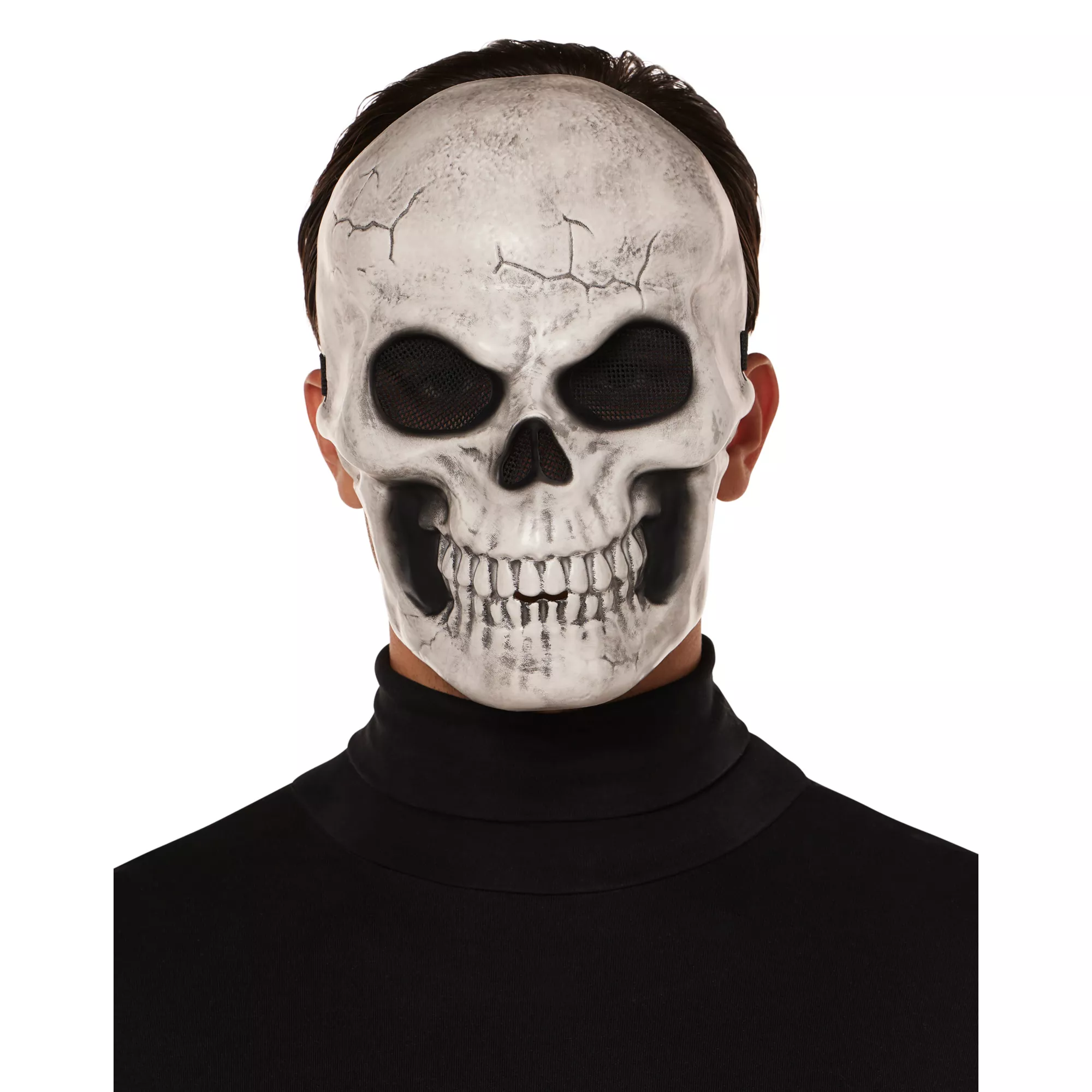 Sinister Skeleton Half Mask at Spirit Halloween