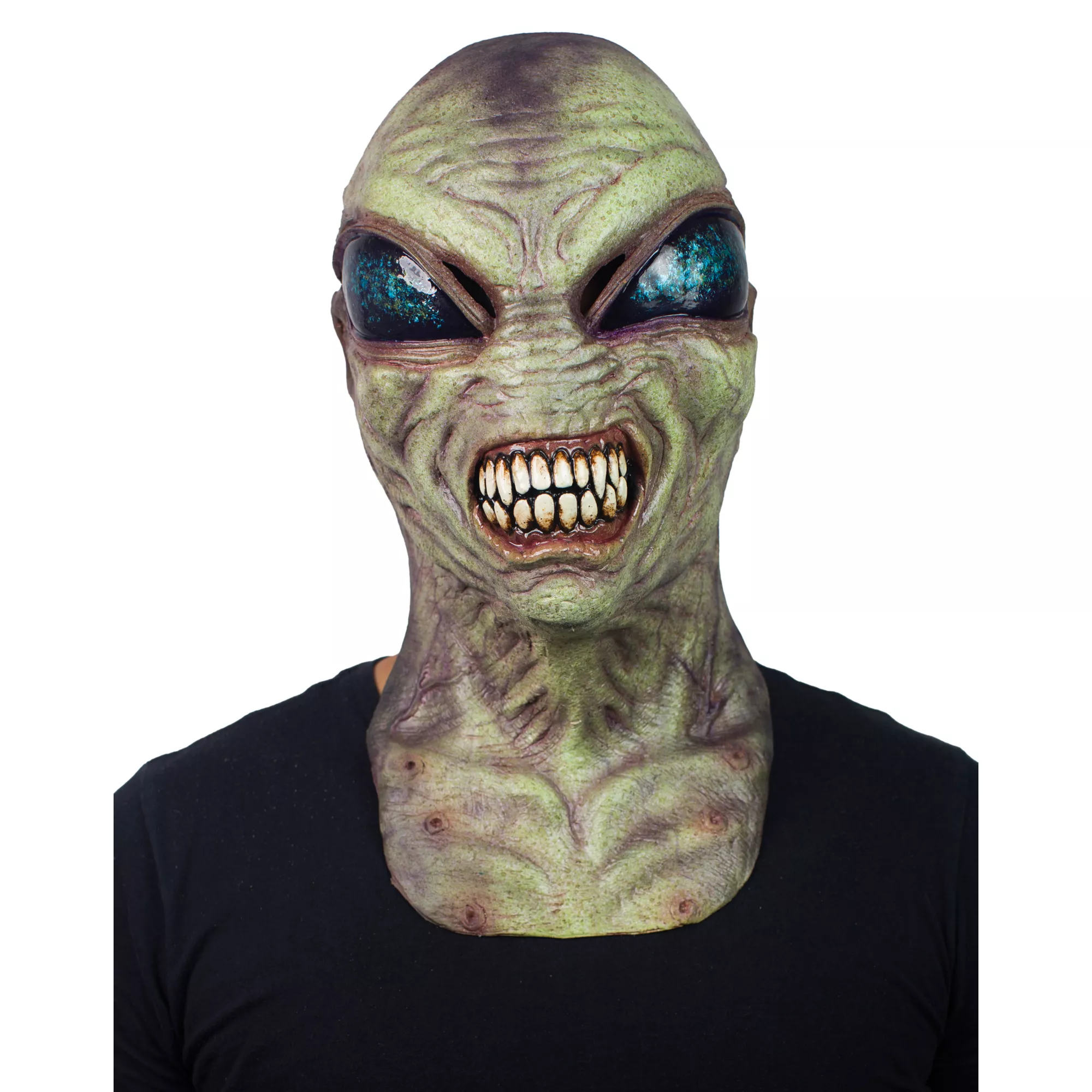 Green Alien Full Mask at Spirit Halloween
