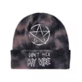Don't Hex My Vibe Beanie Hat at Spencer's