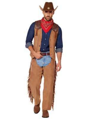 Adult Western Cowboy Chaps - Spirithalloween.com