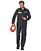 Adult Sparky's Electric Jumpsuit Costume