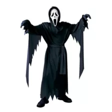 Kids Glow in the Dark Ghost Face Costume at Spencer's