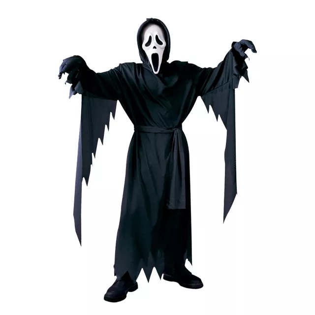 Kids Glow in the Dark Ghost Face Costume - Spirithalloween.com