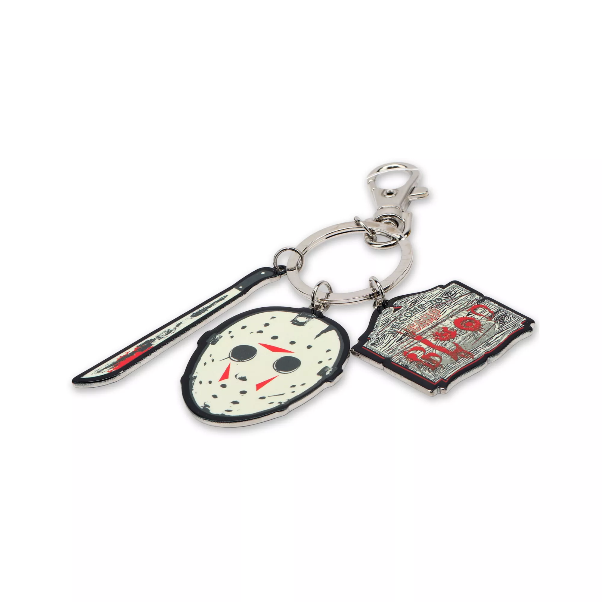 Jason Voorhees Mask Charm Keychain - Friday the 13th at Spencer's