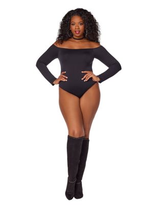  Plus Size Bodysuit