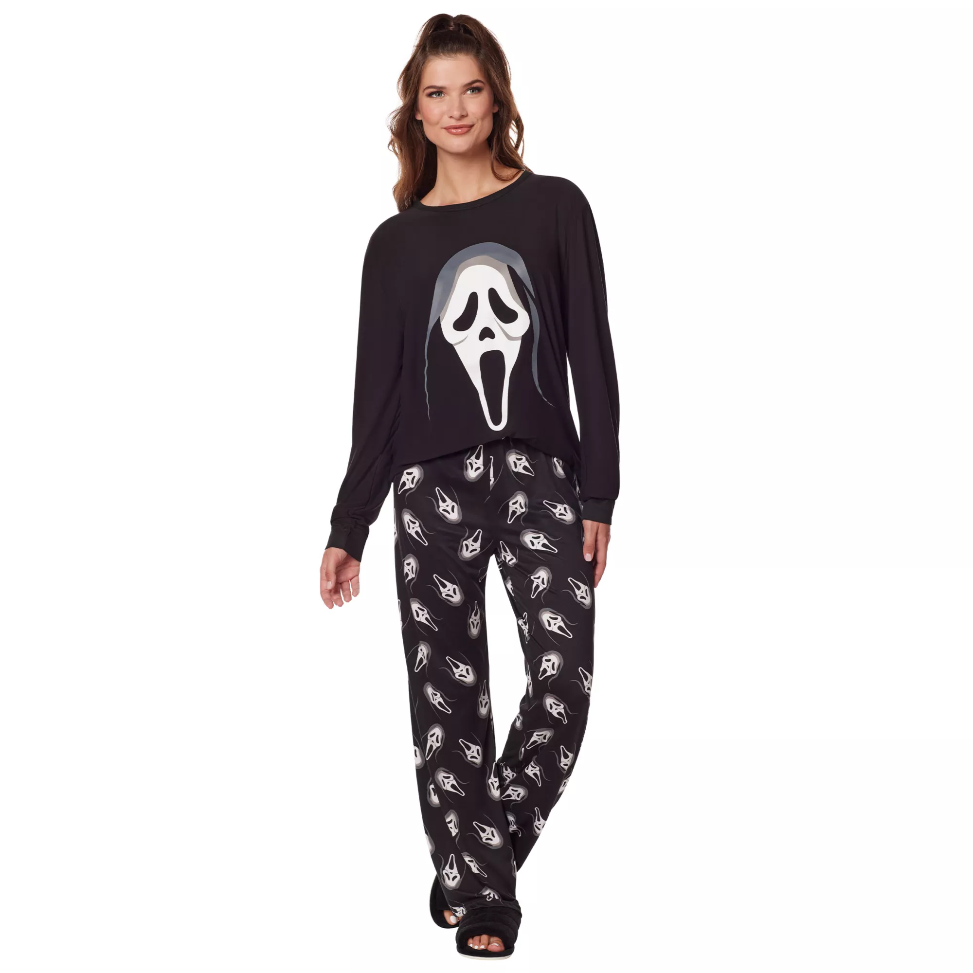 Ghost Face Pajama Set at Spencer's