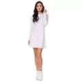 Adult White Long Sleeve Dress at Spirit Halloween