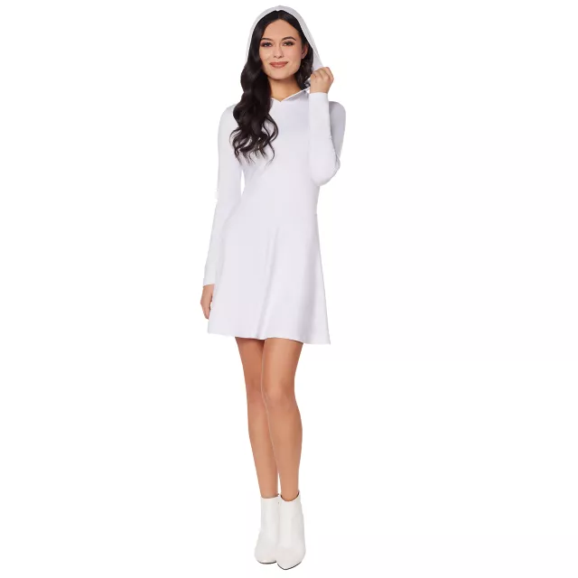 Adult White Long Sleeve Dress at Spirit Halloween