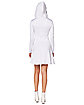 Adult White Long Sleeve Dress
