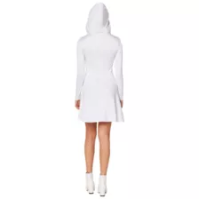 Adult White Long Sleeve Dress at Spirit Halloween