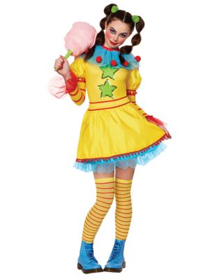 Adult Shorty Dress Costume Killer Klowns From Outer Space
