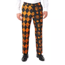 Adult Distressed Pumpkin Party Suit at Spirit Halloween