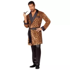 Adult Leopard Casanova Robe at Spencer's