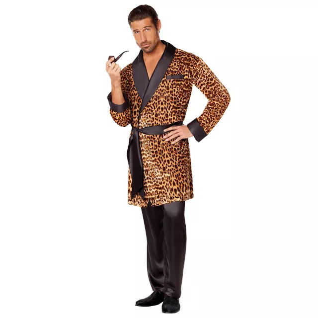 Adult Leopard Casanova Robe at Spencer's