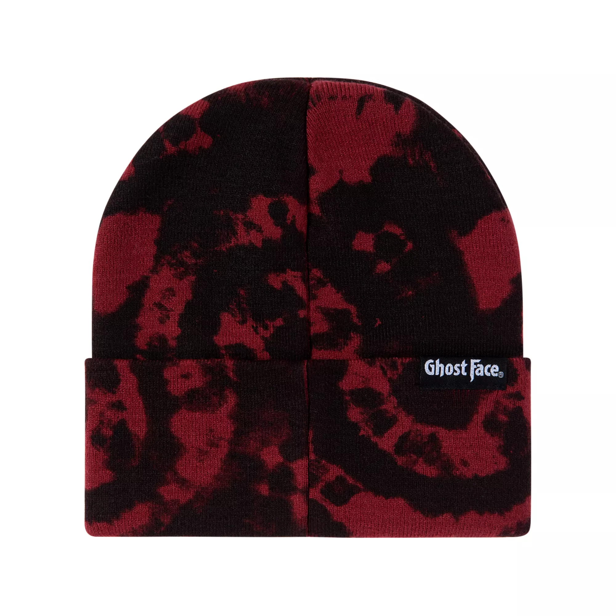 Tie Dye Ghost Face Beanie Hat at Spencer's