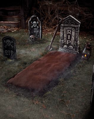 RIP Tombstone Halloween Black Gravestone Bundle With and 