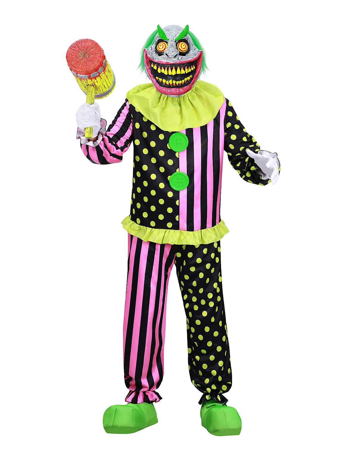 Adult Light-Up Wacky Mole Clown Costume
