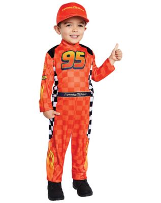 Toddler Lightning McQueen Pit Crew Costume Cars