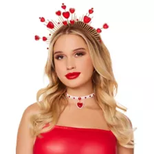 Cupid Hearts Choker Necklace at Spirit Halloween