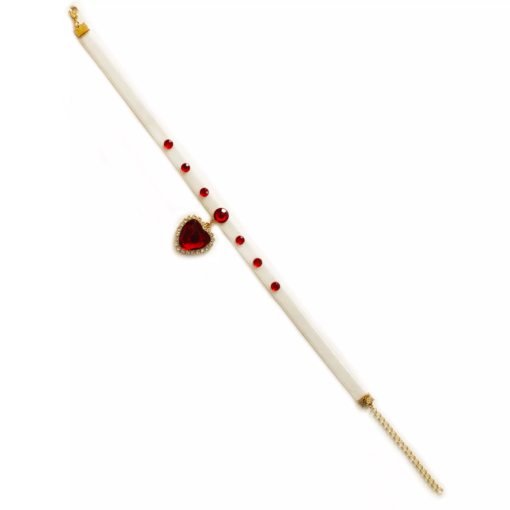 Cupid Hearts Choker Necklace at Spirit Halloween