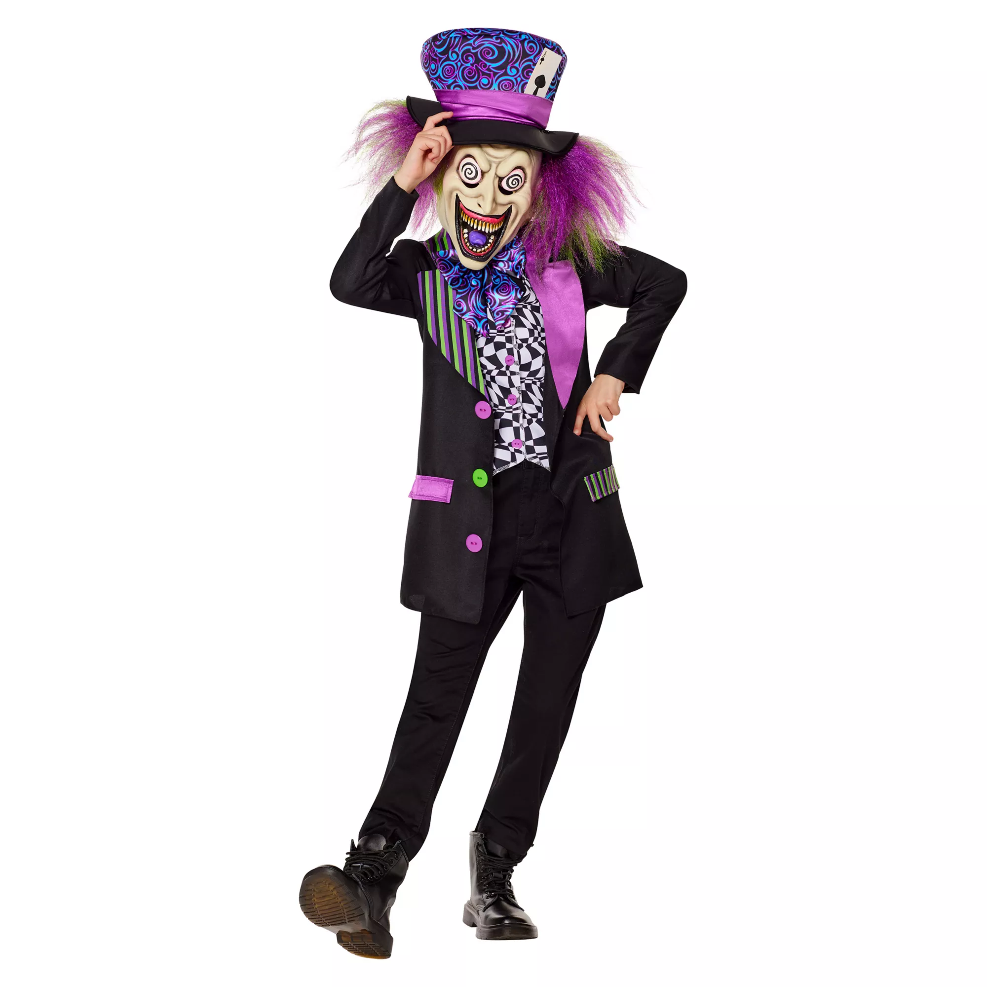 Kids Dark Mad Hatter Costume at Spirit Halloween