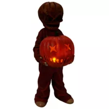 Light-Up Unmasked Sam Statue - Trick 'r Treat at Spencer's