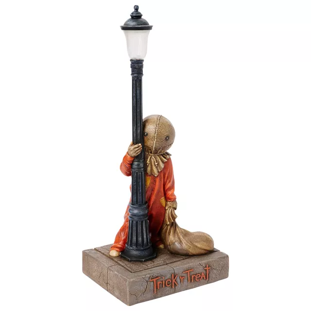 Light-Up Lamp Post Sam Statue - Trick 'r Treat at Spencer's