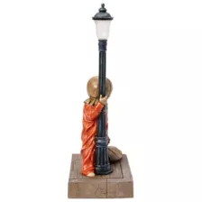 Light-Up Lamp Post Sam Statue - Trick 'r Treat at Spencer's