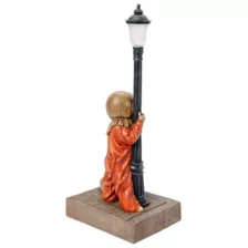 Light-Up Lamp Post Sam Statue - Trick 'r Treat at Spencer's