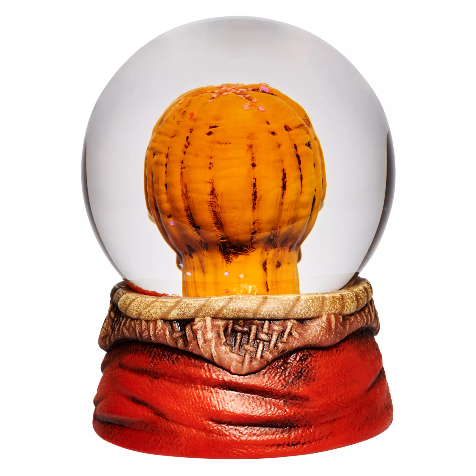 Unmasked Sam Snow Globe - Trick 'r Treat at Spirit Halloween