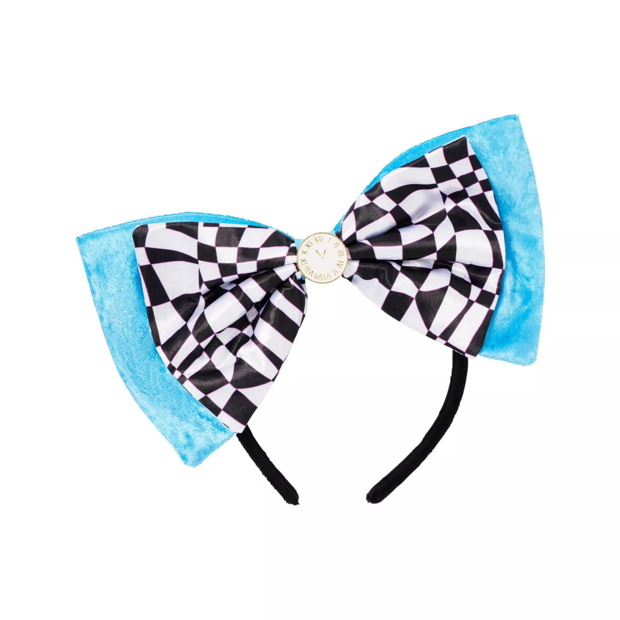 Alice Checkerboard Bow Headband at Spirit Halloween