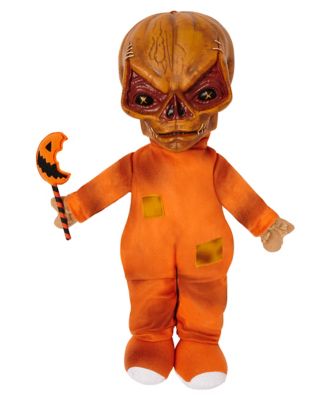 Unmasked Sam Plush - Trick 'r Treat - Spirithalloween.com