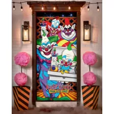 Killer Klowns from Outer Space Door Cover at Spirit Halloween