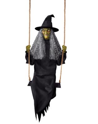 Swinging Witch Static Prop - Spirithalloween.com