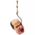 Hanging Hooked Head at Spirit Halloween