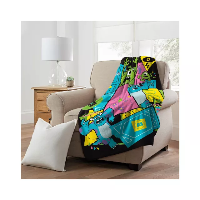 Monsters inc fleece blanket sale