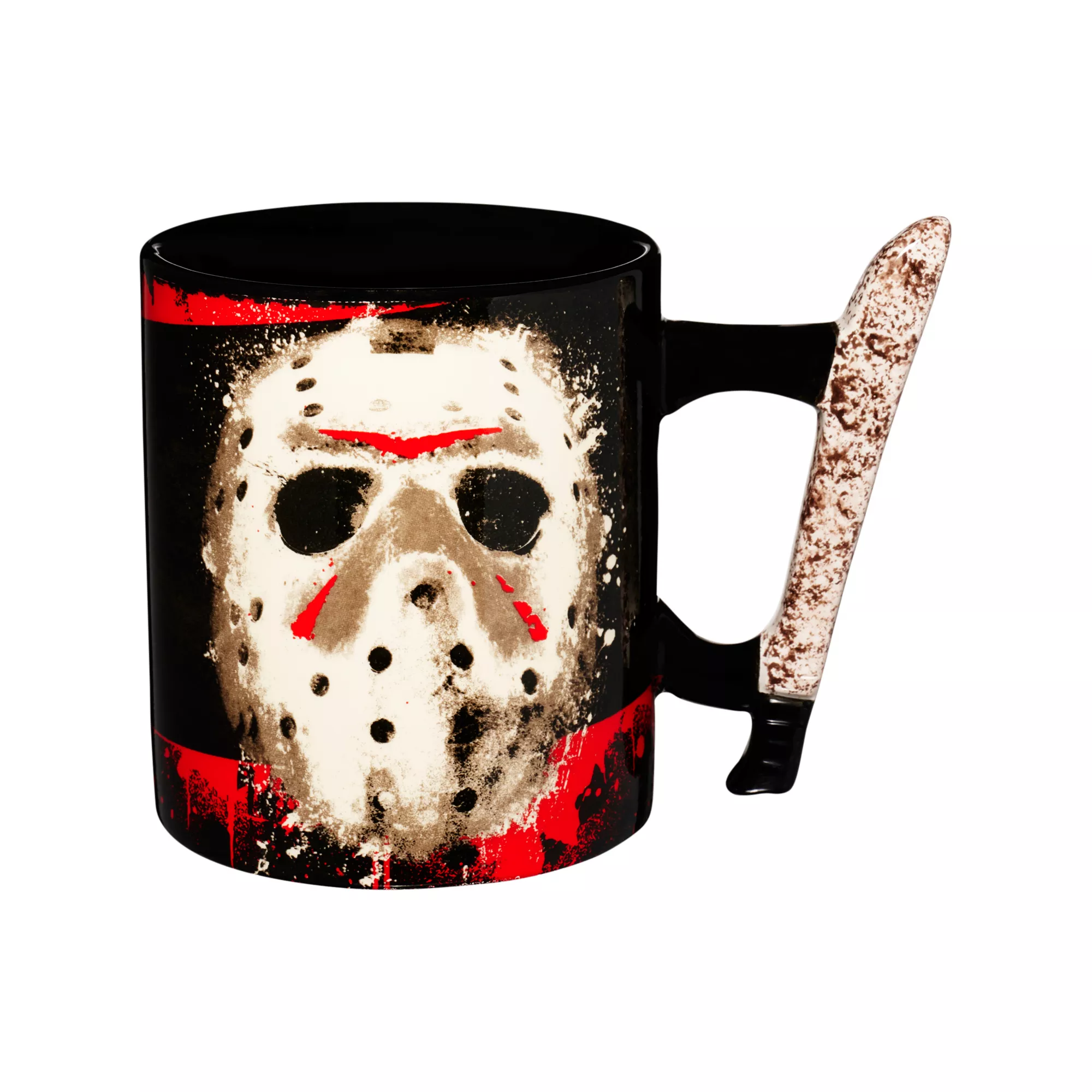 Molded Machete Handle Jason Voorhees Coffee Mug 20 oz. - Friday the 13th at Spencer's