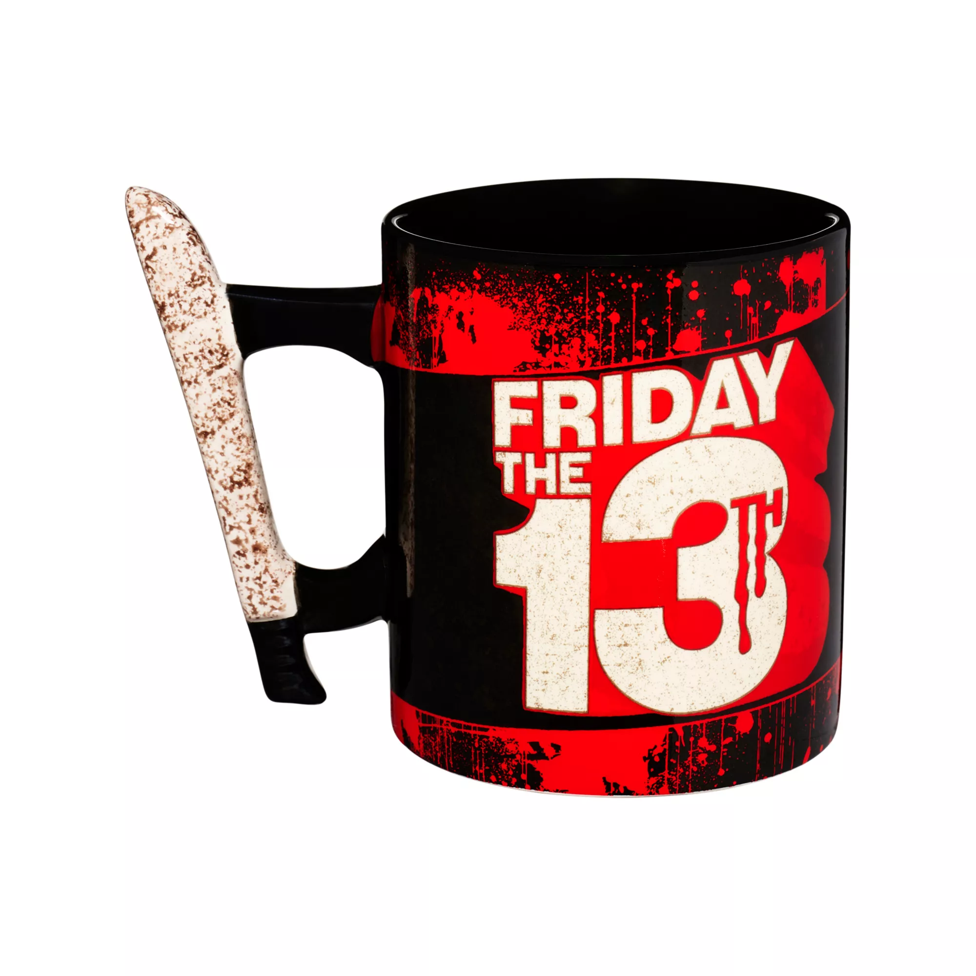 Molded Machete Handle Jason Voorhees Coffee Mug 20 oz. - Friday the 13th at Spencer's
